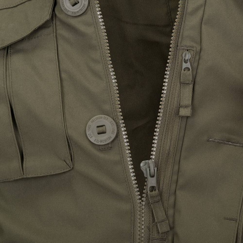 Helikon - Kurtka wojskowa Covert M65 - Earth Brown/Czarna - KU-C65-DC-0A01A