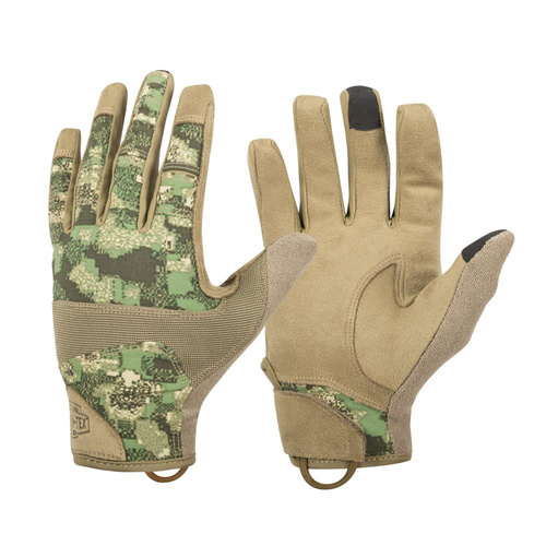 Helikon - Range Tactical Gloves Hard - PenCott WildWood / Coyote - RK-RNG-PO-4511A