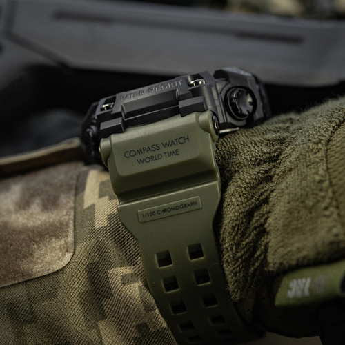 M-Tac - Tactical Watch 2037 - LED - 5 ATM - Green - 50007001
