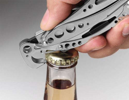 Leatherman - Multitool Skeletool - 7 Werkzeuge - Silber - 830920