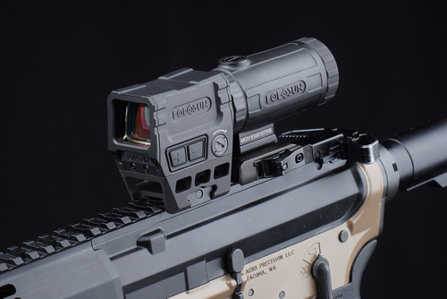 Holosun - Kolimator AEMS Core Red Dot - Montaż 1/3 Co-Witness - AEMS-110101