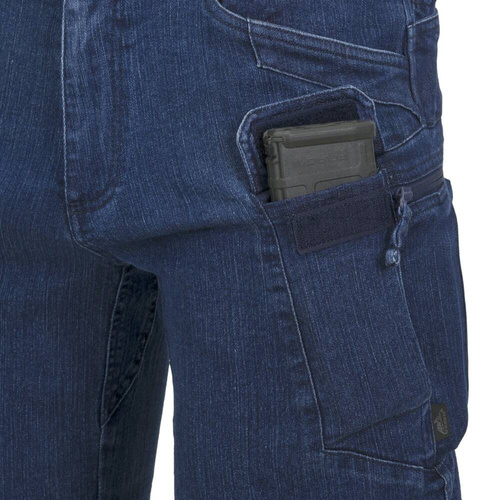Helikon - Spodnie taktyczne UTP (Urban Tactical Pants) - Denim Stretch - Marine Blue - SP-UTL-DS-97