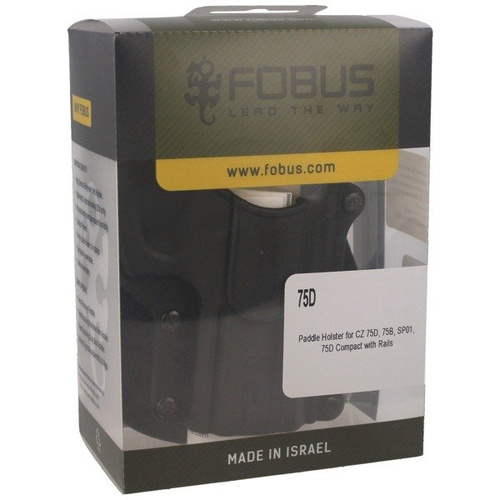 Fobus - CZ-75 D Holster - Standard Paddle - Right - 75D