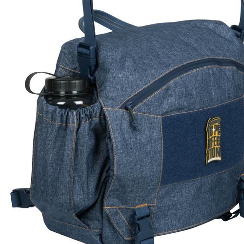Helikon - Torba Urban Courier Bag Large - Nylon - Schwarz / Melange Grau - TB-UCL-NL-M1