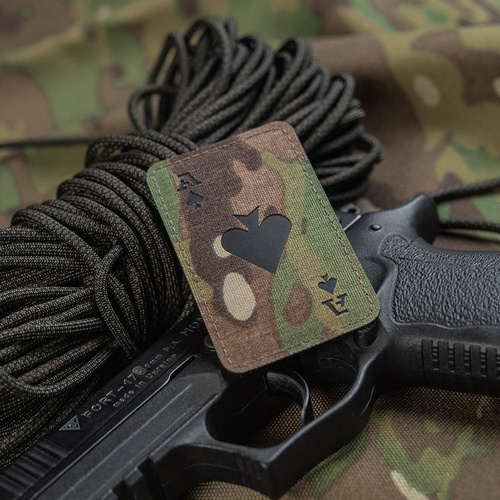 M-Tac - Militär-Patch - Ace of Spades - Multicam / Schwarz - 51109802
