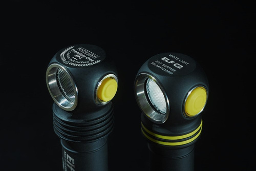 Armytek - Rechargeable Flashlight / Headlamp Elf C2 - 1100 lm - Cold Light - F05103C