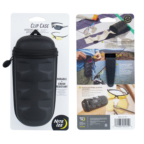 Nite Ize - Etui Clip Case Hardshell XL Optics Case - Czarne - NGCL2-01-R3