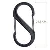Nite Ize - Karabińczyk S-Biner #10 Plastic Black Gate - Czarny - SBP10-03