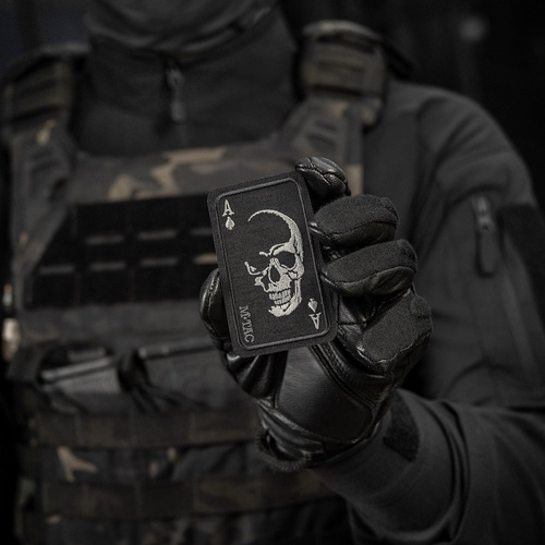 M-Tac - Naszywka morale patch Face of War - Cordura - Czarny - 51389002