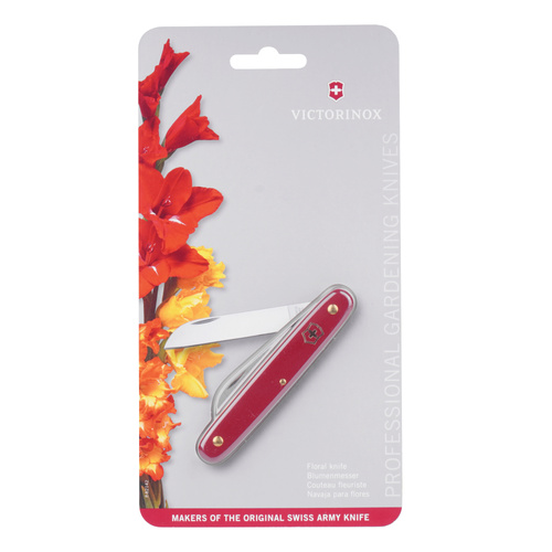 Victorinox - Taschenmesser Floralmesser - Sheepsfoot - 1.4410 - Rot - 3.9050.B1