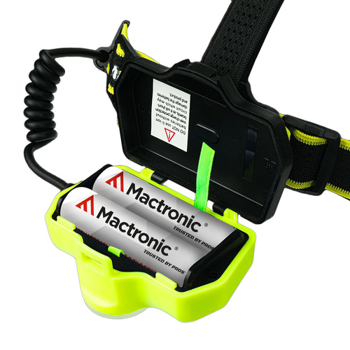 Mactronic - Headlamp ULTIMO X1000 - 1000 lm - Yellow/Black - PHL0012