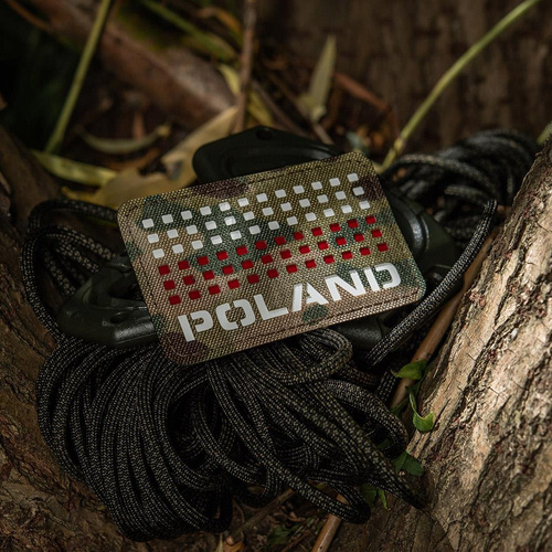 M-Tac - Flag patch Poland Laser Cut 50х80 - Red/MultiCam/Biały - 51006108