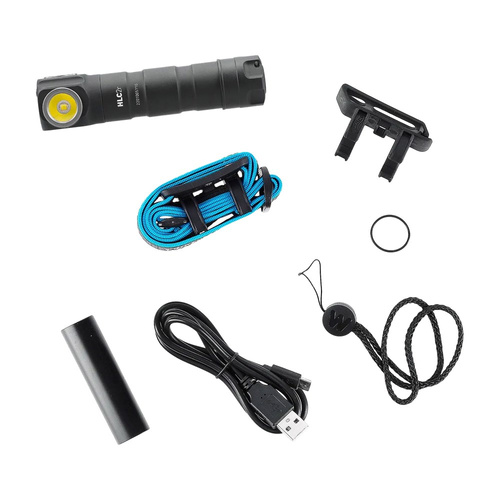 Walther - Stirnlampe LED HLC2r - 1000 lm - Schwarz - 3.7138
