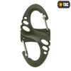 M-Tac - Doppelkarabiner S-Haken - Olive - MTC-SHKCRBNR-OD
