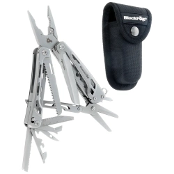 Black Fox - MultiTool Fortitude 440 - Stainless Steel - Silver - BF-206