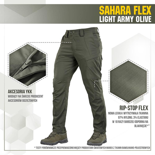 M-Tac - Sahara Flex Lite Hose - Army Olive - 20064062