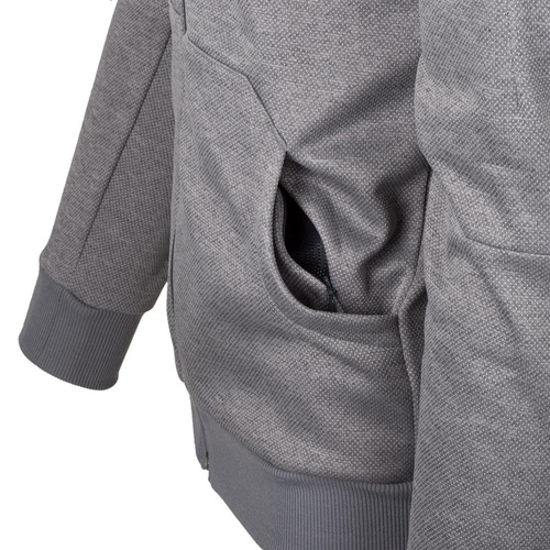 Helikon - Urban Tactical Hoodie® - Fullzip - Poliester - Schwarz - BL-UHF-PO-01