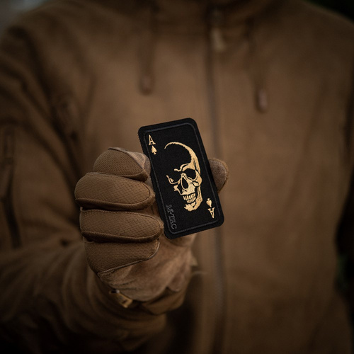 M-Tac - Morale Patch Face of War - Cordura - Black/Orange - 51389035