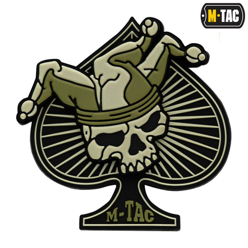 M-Tac – Ace of Spades-Patch – PVC 3D – Oliv – 51108201 
