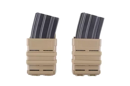 Primal Gear - Double Magazine Pouch Open III (M) - AR - Tan - PRI-19-017415