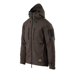 Helikon - Insulated Winter Jacket Yukon - DuraCanvas - Earth Brown/Black - KU-WTY-DC-0A01A