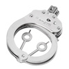Alcyon - Stahlhandschellen Virola - Doppelte Verriegelung - Silber - 5230-X