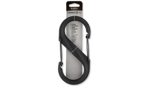 Nite Ize - S-Biner #8 Plastic Black Gate - Czarny - SBP8-03-01BG