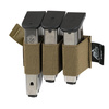 Helikon - Elastyczny insert na trzy magazynki pistoletowe Triple Elastic Insert® - Coyote - IN-TEL-PO-11
