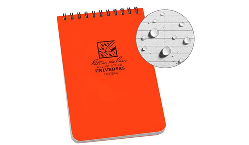 Rite in the Rain - Allwetter-Notizbuch - 4 x 6'' - OR46 - Orange