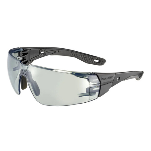 Bolle Safety - Schutzbrille RUSH+ 2.0 - EN ISO 16321-1 - Platinum - Welding 1.7 Grey - RUSPMN80E