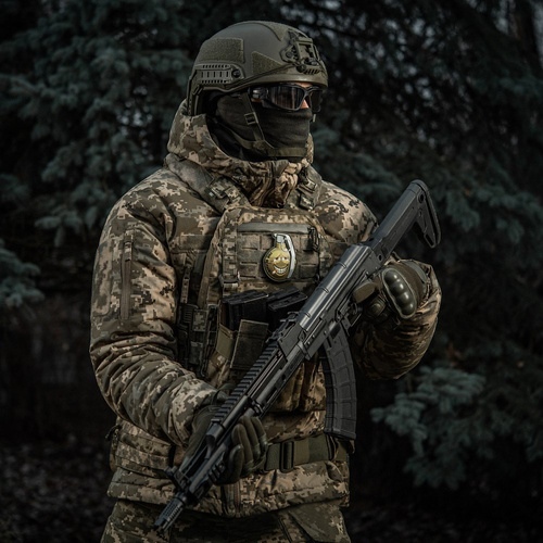M-Tac - Naszywka M67 v2 Zadowolony - PVC 3D - Zielony - 51139200