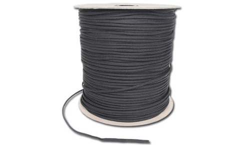 ARM - Paracord - MIL-SPEC 550-7 - 4 mm - Czarny - Szpula 304,8m