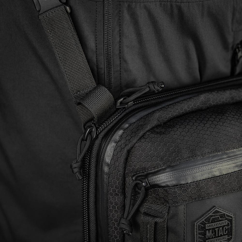 M-Tac - Taschenbeutel Vertikal Laser Cut Hex - Schwarz - 10241002