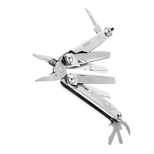 NexTool - Multitool Flaggschiff Kapitän - 19 Werkzeuge - Silber - NE20214