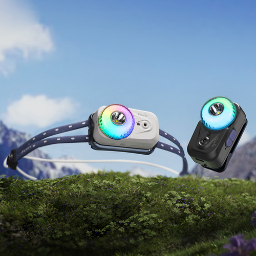 Fenix - Kopflampe HL17R mit 1000 mAh Akku - 500 lm - Schwarz - HL17R schwarz