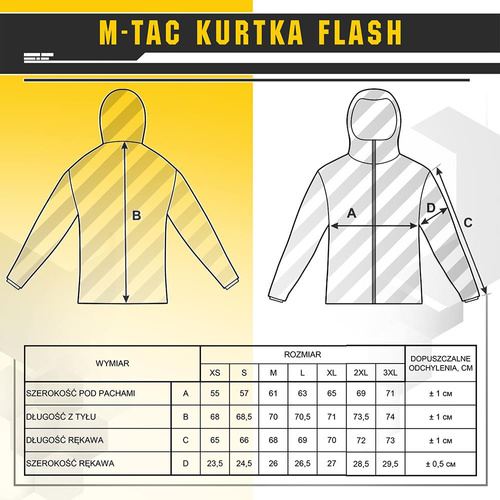 M-Tac - Kurtka Flash - Czarny - 20479002