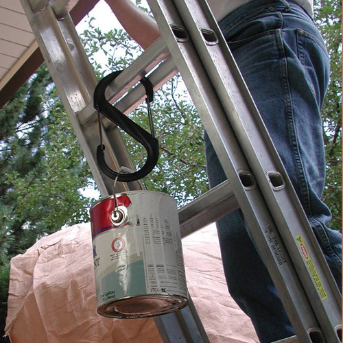 Nite Ize - Karabińczyk S-Biner #10 Plastic Black Gate - Czarny - SBP10-03