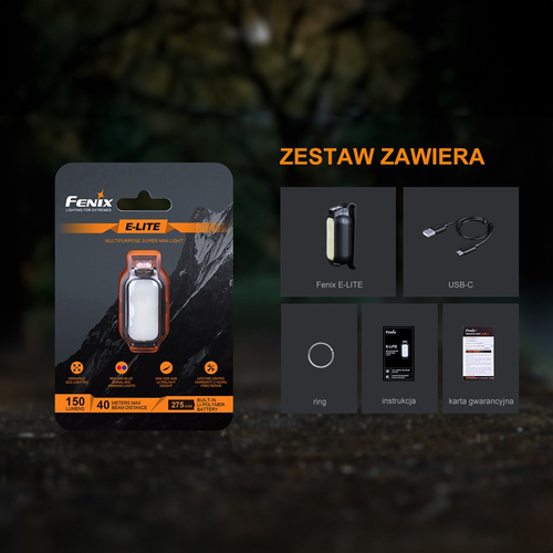 Fenix - Mini-Lite LED-Taschenlampe - 150 lm - Schwarz - Mini-Lite