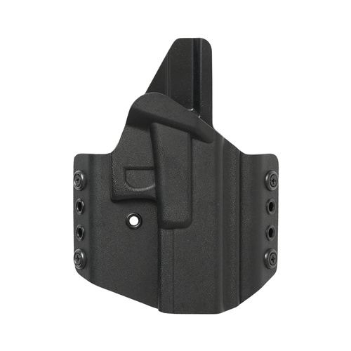 Direct Action - Holster Glock 17 OWB ZERO CANT NO LIGHT - Rechts - Kydex - Schwarz- HP-OGTR-KDX-BLK