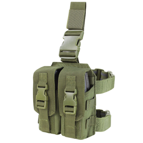 Condor - Drop Leg M4, M16 Mag Pouch - Zielony OD - MA65-001