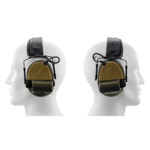 Earmor - Samoprzylepny panel do Peltor Comtac - Czarny - S14 BK Peltor