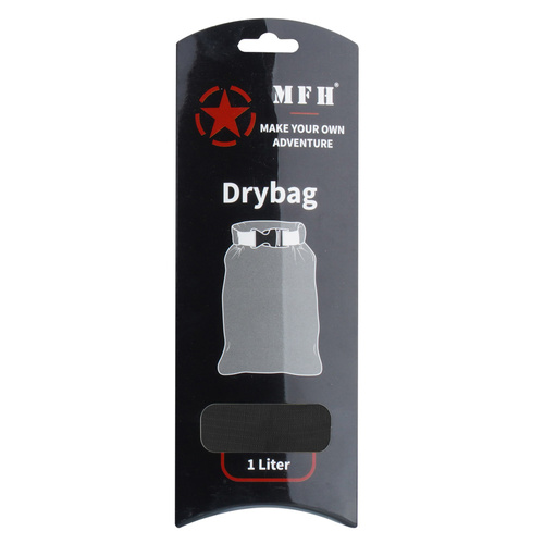MFH - Waterproof Bag Drybag - 1 L - Black - 30510A