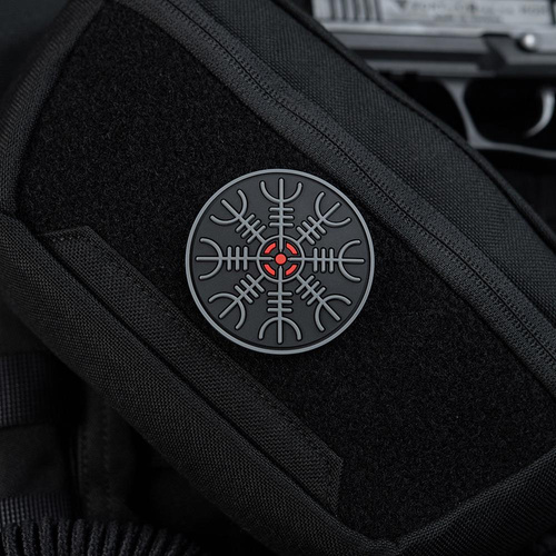 M-Tac - Helm of Terror Patch - 3D PVC - Black/Grey - 51221211