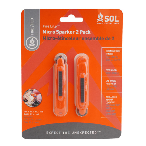 SOL - Micro Sparker Fire Lite - 2 Pack - 0140-1233