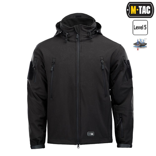 M-Tac - Softshell z podpinką - Czarny - MTC-SJWL-BK