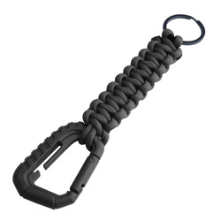 101 Inc. - Taktyczny brelok z paracordem - Czarny - 259162 BLK