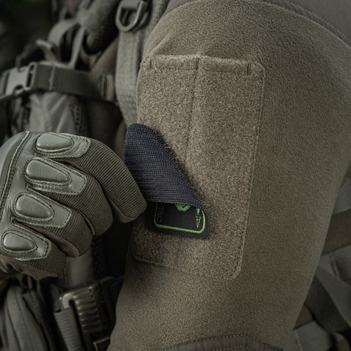 M-Tac - Naszywka morale patch Face of War - Cordura - Czarny/Zielony - 51389201