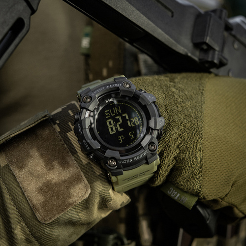 M-Tac - Tactical Watch 2037 - LED - 5 ATM - Green - 50007001