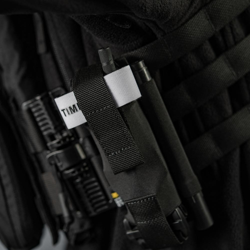 M-Tac - Kieszeń na stazę taktyczną z panelem Molle Gen. III - Czarna - 10137302