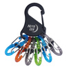 Nite Ize - Plastic S-Biner KeyRack Locker - Czarny - KLKP-01-R3